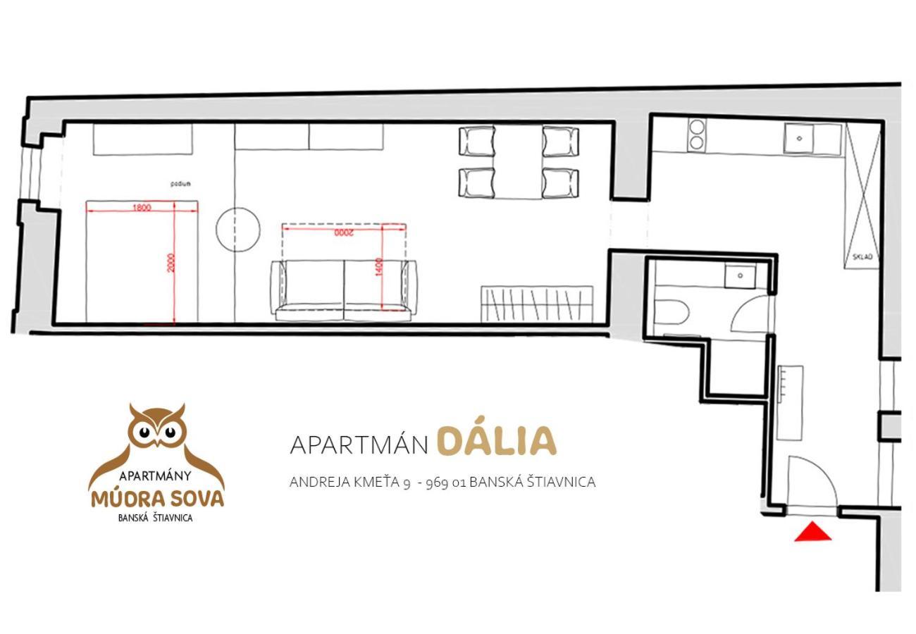 Apartmany Mudra Sova Banská Štiavnica Екстериор снимка