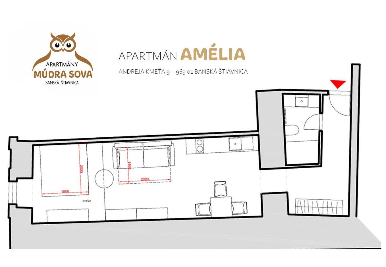 Apartmany Mudra Sova Banská Štiavnica Екстериор снимка